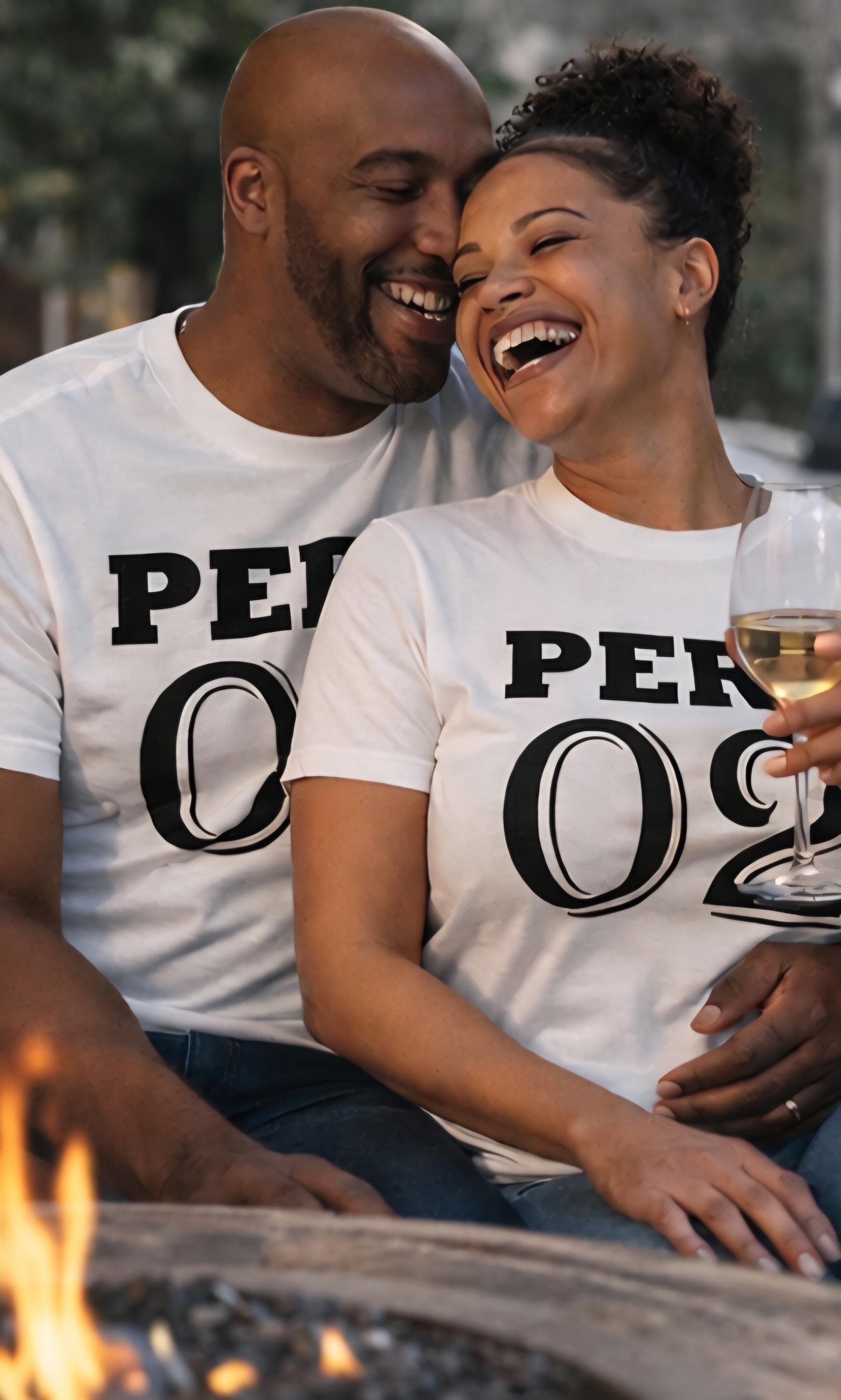 Funny Couple Shirts Perv 01 Perv 02 | Matching Couples Outfit | Naughty Couple Shirts | Adult Humor Shirts | Boyfriend Girlfriend Gift
