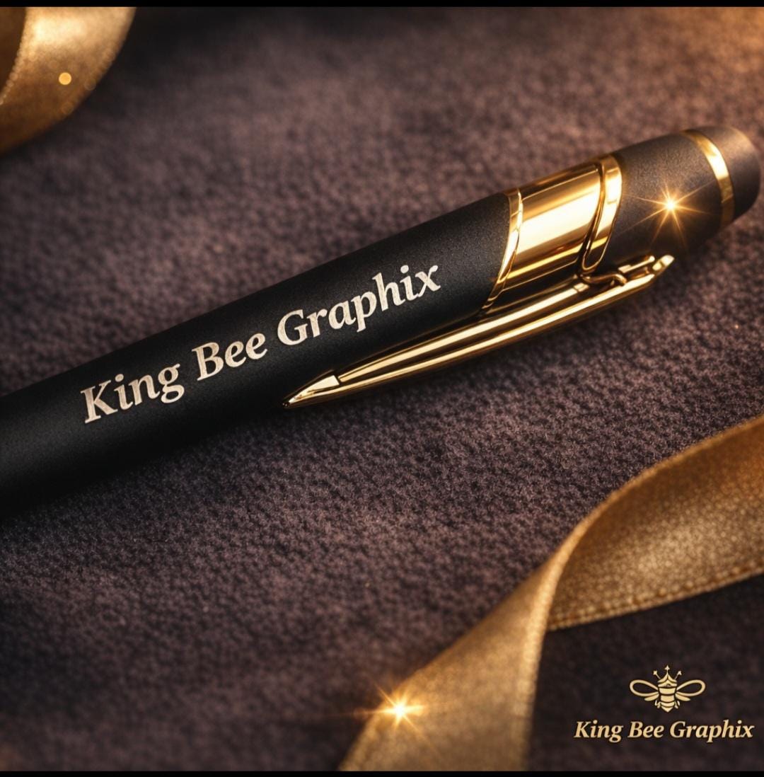Custom Engraved Pens | Personalized Business Pens | Logo Pens Bulk | Realtor Closing Gift | Custom Name Pen | Corporate Branding Gift
