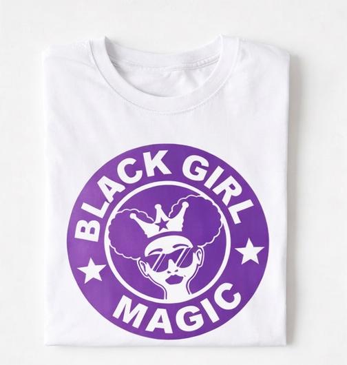 Black Girl Magic Shirt | Afro Puff Queen Tee | Melanin Pride Shirt | Empowerment T-Shirt | Natural Hair Graphic Tee | Gift for Her