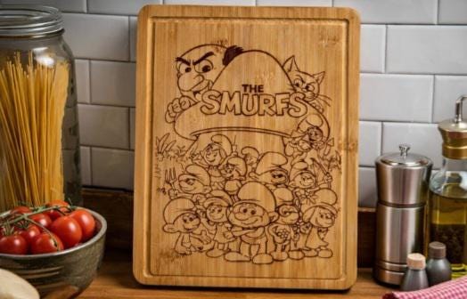 Popular 80s Cartoon Cutting Board