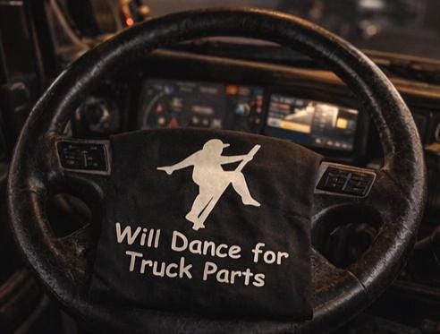 Funny Truck Driver Shirt – Will Dance for Truck Parts – Trucker Humor Tee – CDL Driver Gift – Semi Truck Shirt – Funny Work Shirt