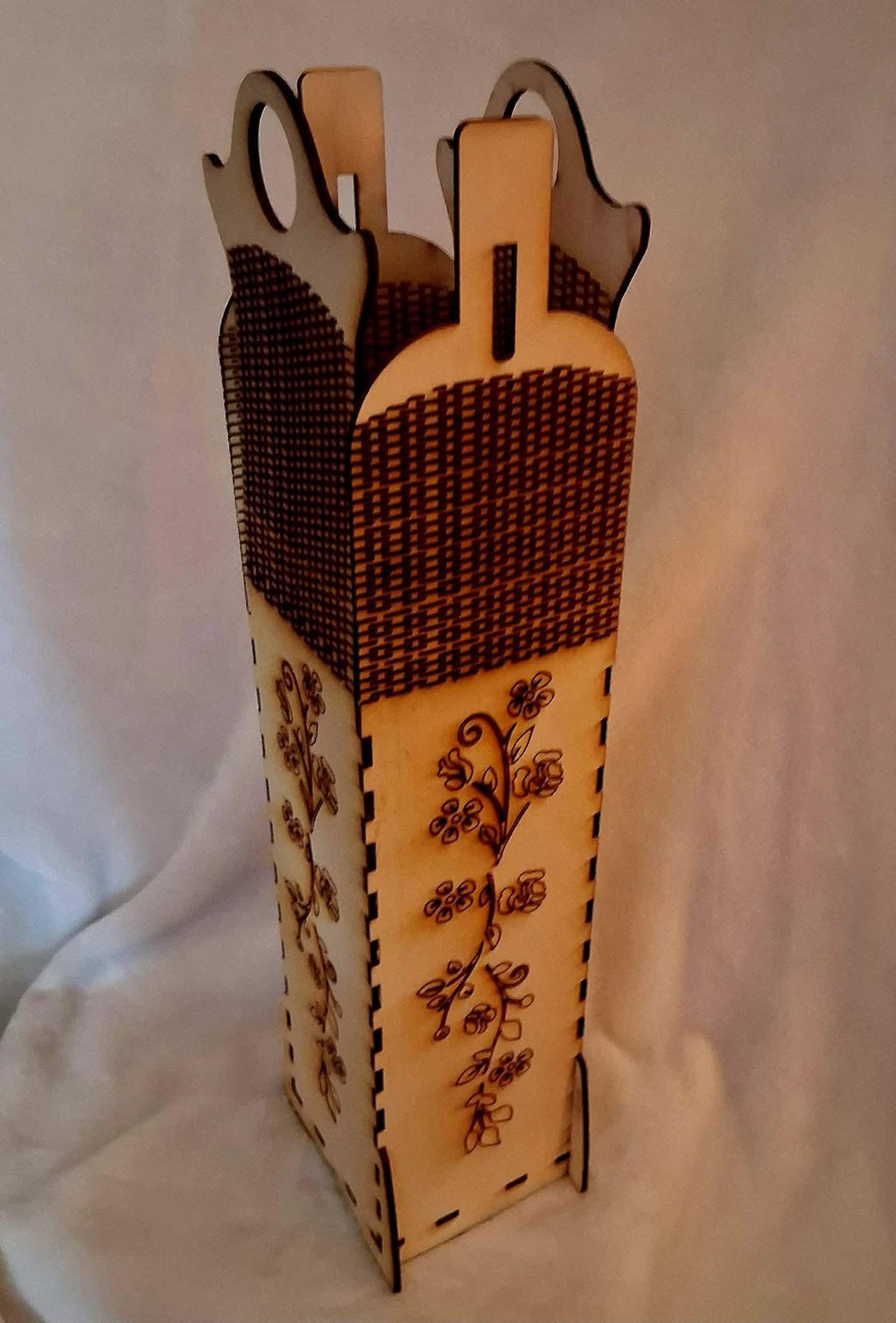 Winebox Gift Handmade Engraved Wine Holder Giftset For Couples Weddings Gift