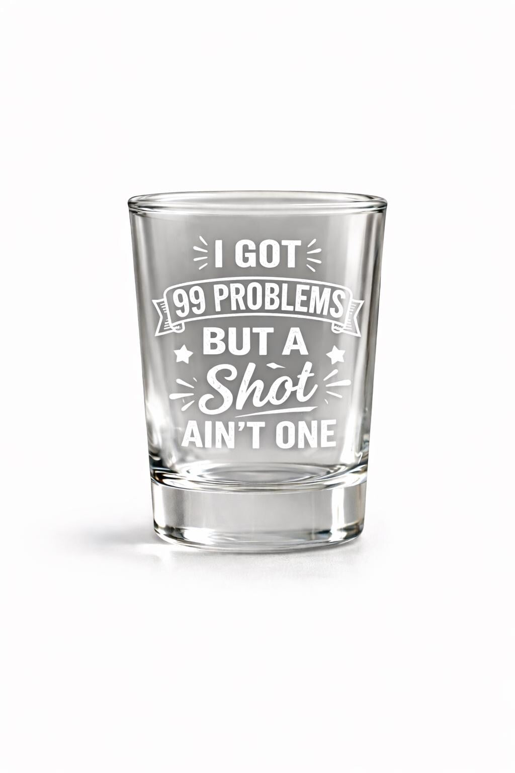 Engraved Funny Shot Glass Set – Adult Humor Barware, Party Gift