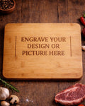 Custom Engraved Cutting Board | Personalized House Portrait, New Home Gift