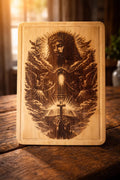 Jesus Stairway to Heaven Bamboo Cutting Board | Christian Kitchen Decor, Faith Gift