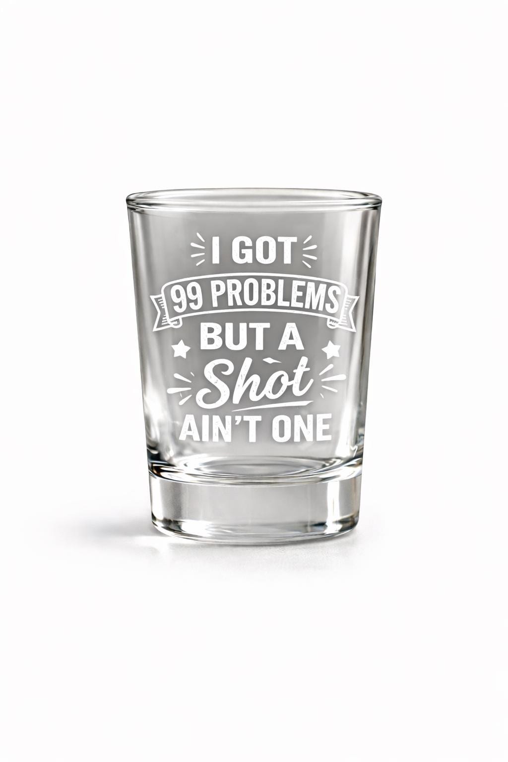 Engraved Funny Shot Glass Set – Adult Humor Barware, Party Gift