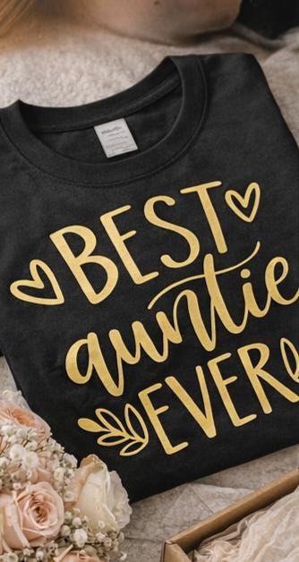 Best Auntie Ever Shirt – Aunt Gift – Auntie Shirt – Cute Family Shirt – Gift for Aunt – Birthday Gift – Mother’s Day Shirt – Family Love Tee