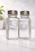 Personalized Salt and Pepper Shakers | Housewarming Gift | Engraved Kitchen Decor | Wedding Gift for Couple