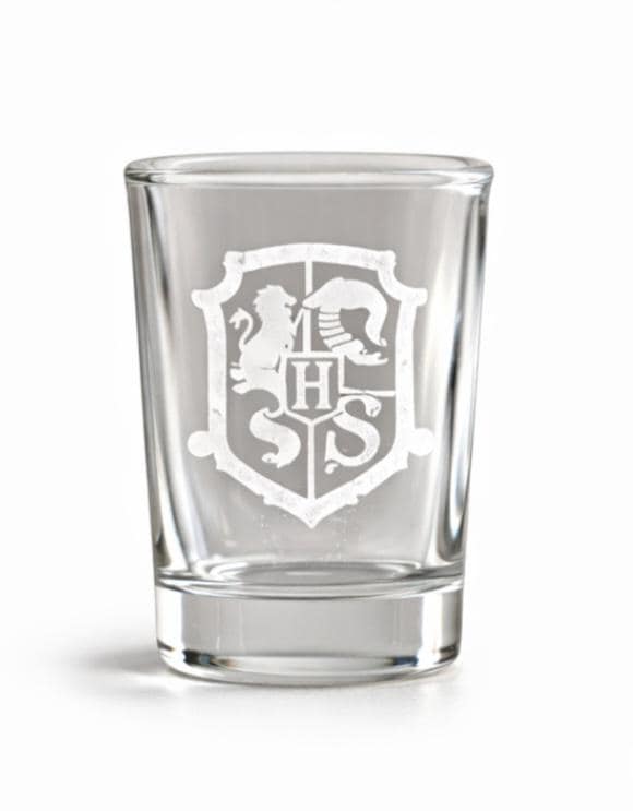 Wizard House Shot Glass Set | Laser Engraved Fantasy Barwa., Collector Gift