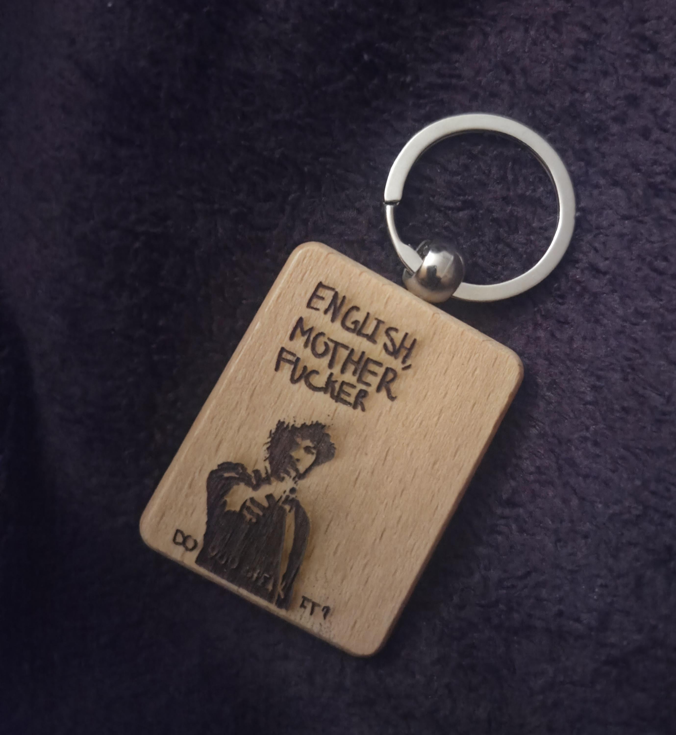 English....Do You Speak It Key Chain
