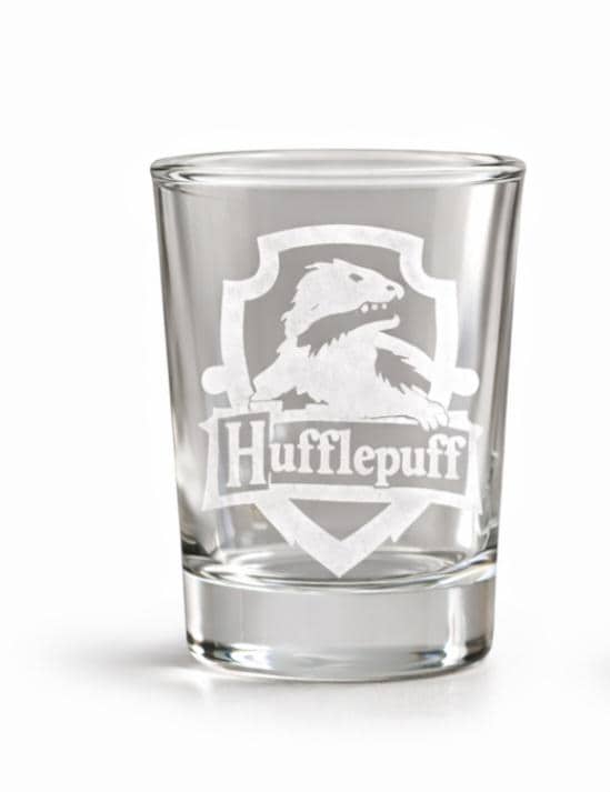 Wizard House Shot Glass Set | Laser Engraved Fantasy Barware, Collector Gift