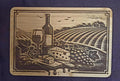Engraved Vineyard Charcuterie Board | Laser Wood Kitchen Decor, Wine Lover Gift
