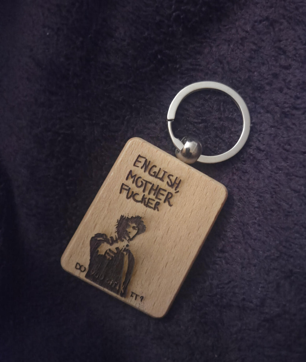 English....Do You Speak It Key Chain
