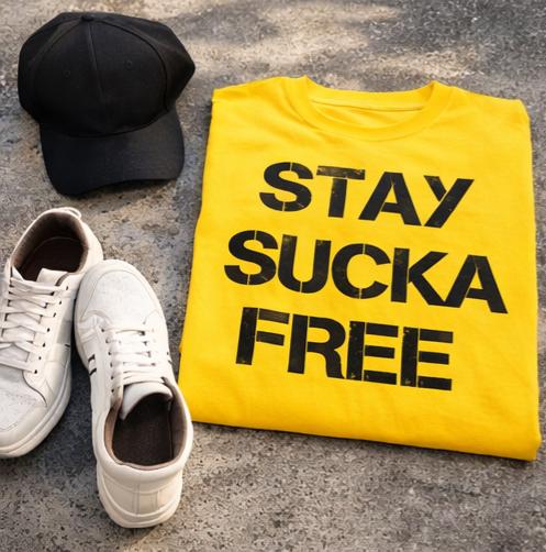 Stay Sucka Free Graphic Tee | Killa Bee Collection Streetwear Shirt