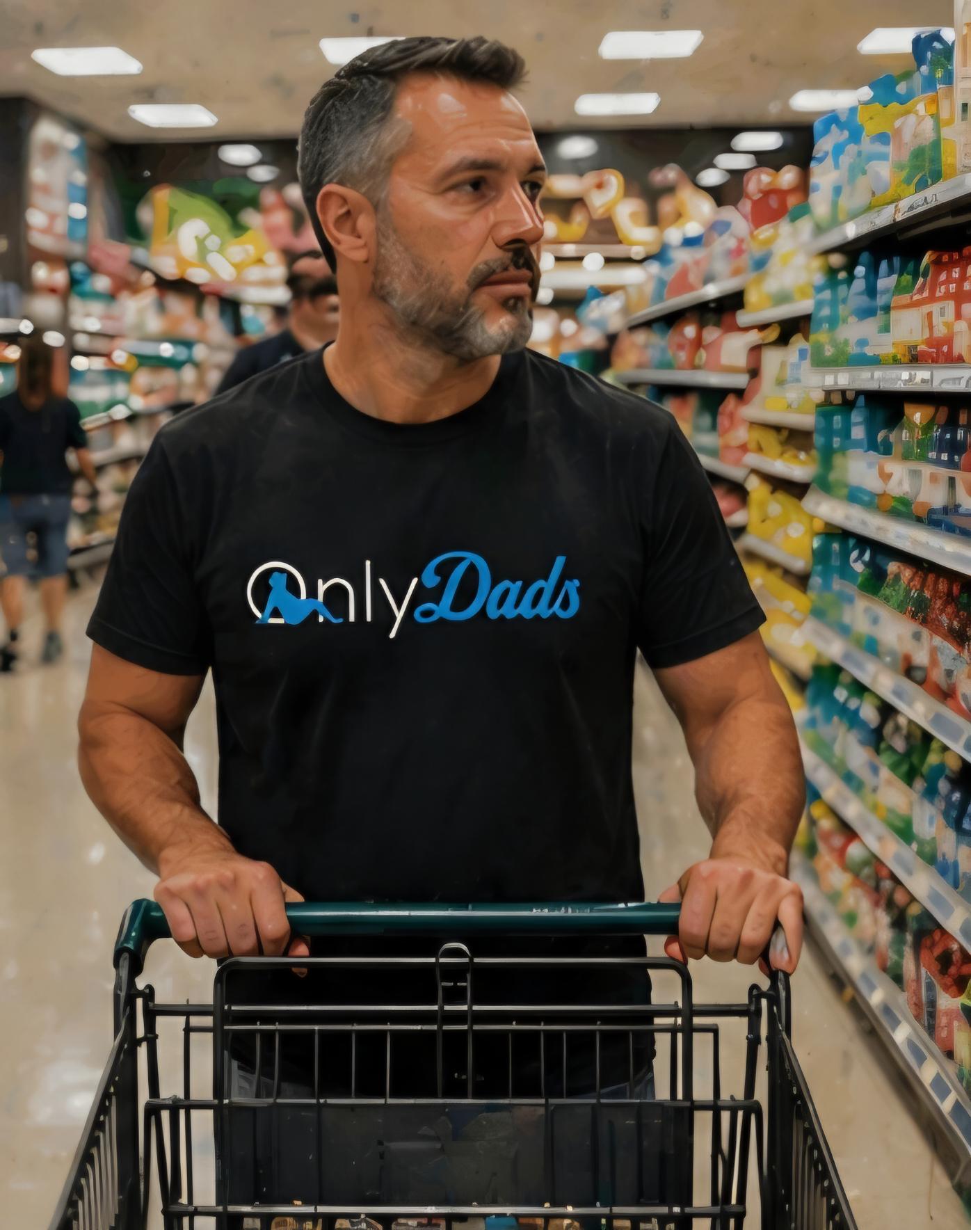 OnlyDads T-Shirt | Funny Dad Humor Graphic Tee, Sarcastic Father Gift