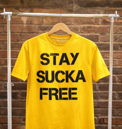 Stay Sucka Free Graphic Tee | Killa Bee Collection Streetwear Shirt