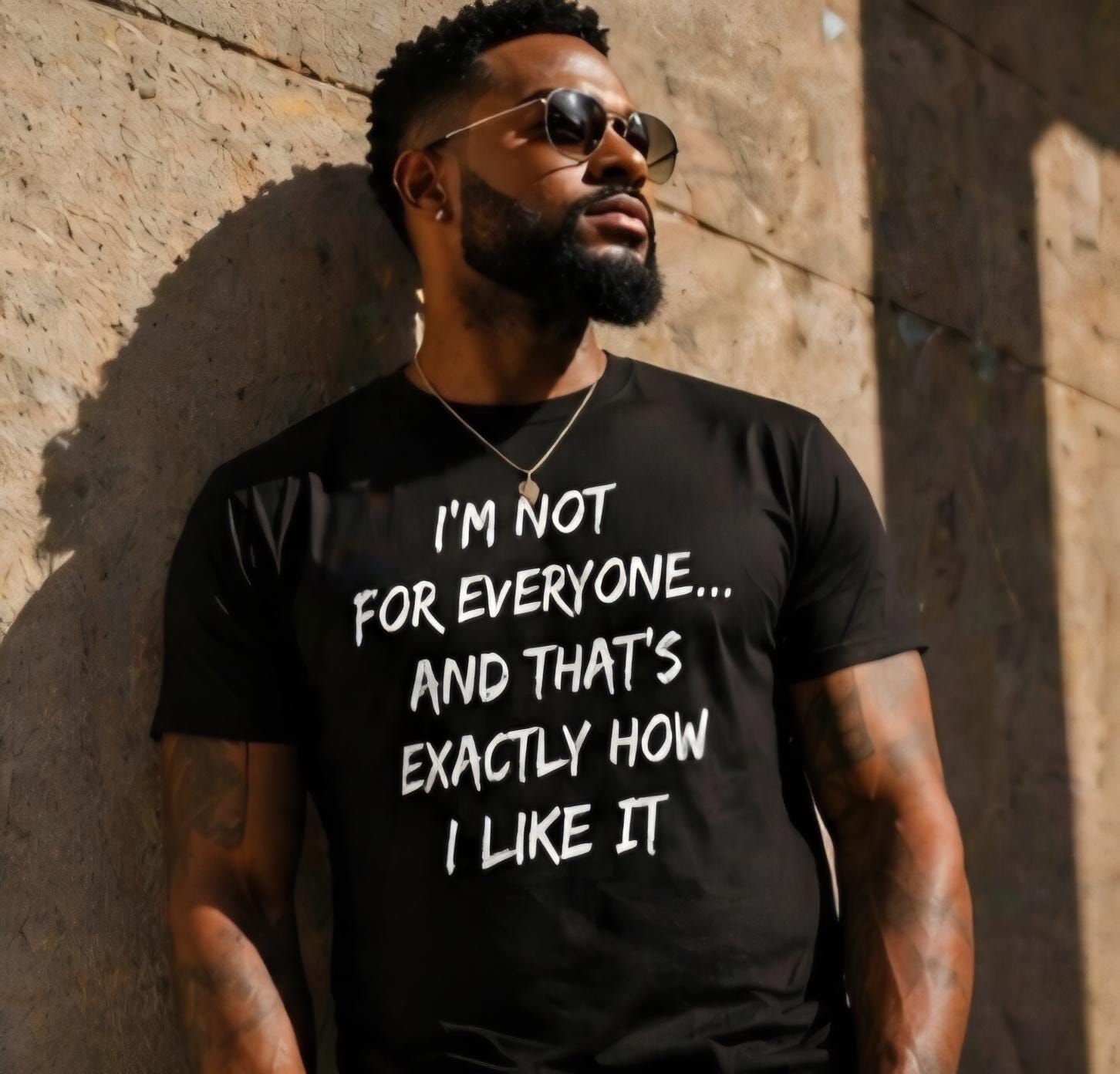 I'm Not For Everyone Bold Statement Tee, Unisex Attitude Streetwear Shirt