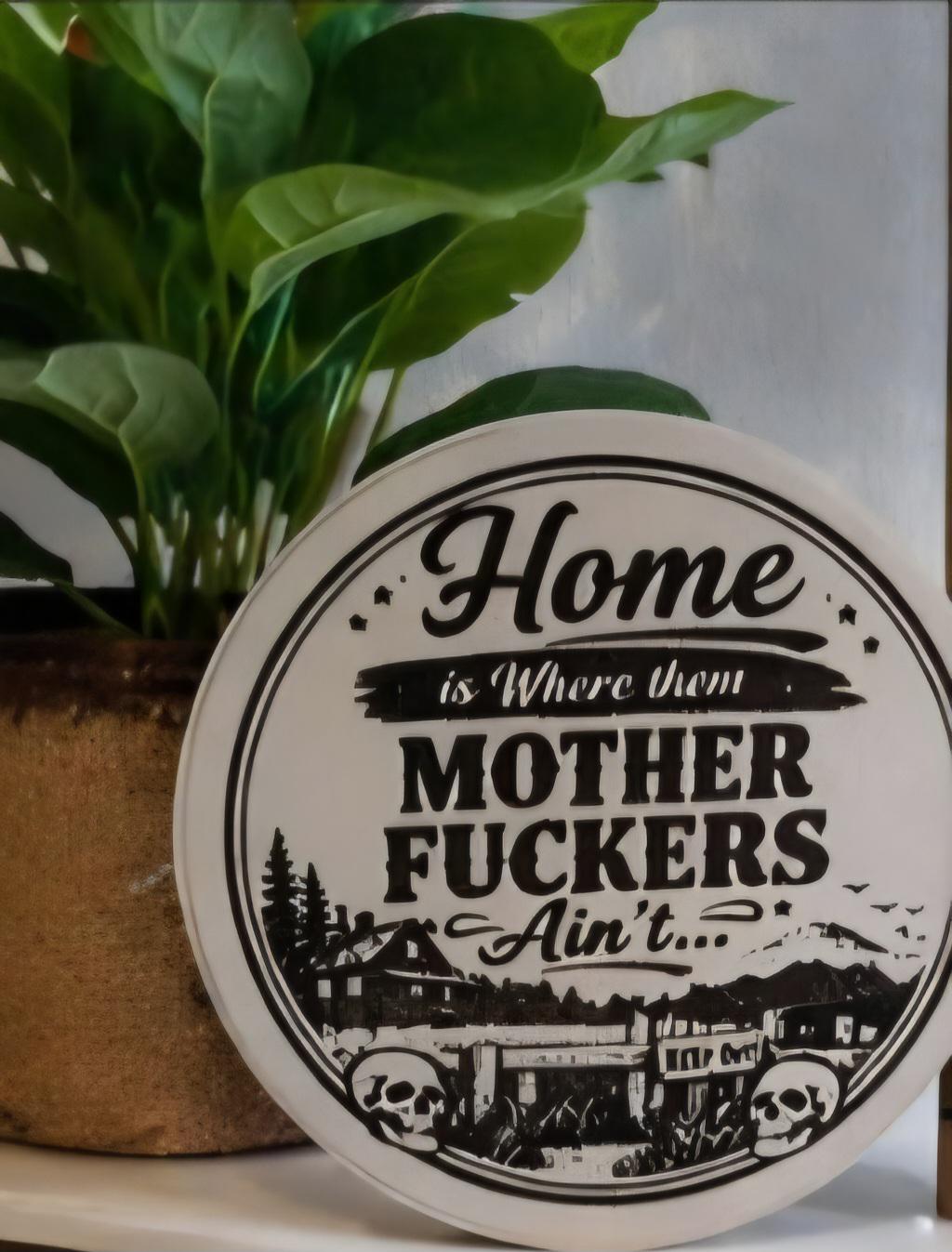 Funny Engraved Wood Sign | Adult Humor Home Decor, Killa Bee Collection (7 Inch)