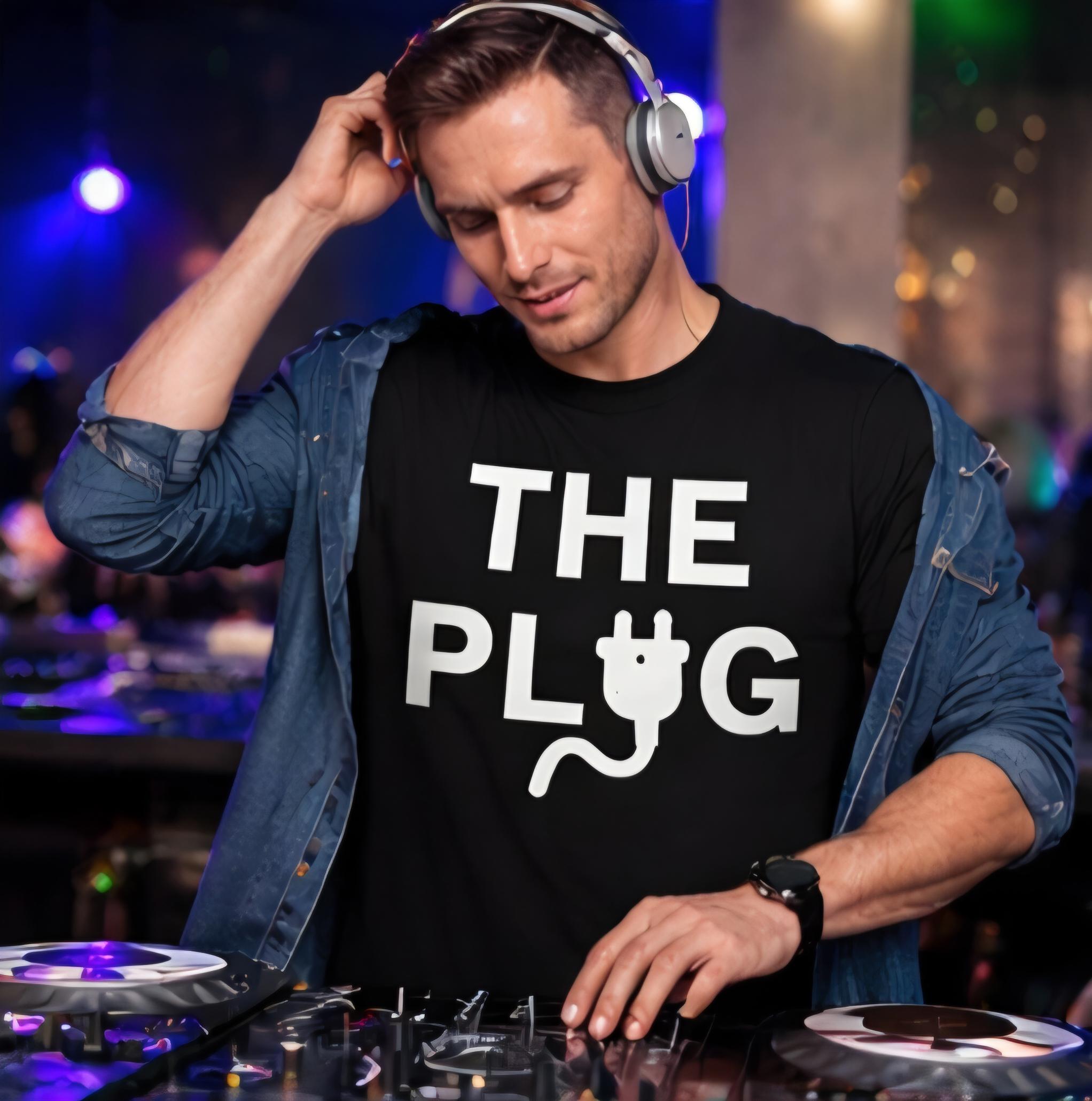 The Plug Shirt | Electrician Humor Tee | Tradesman Work Shirt