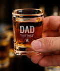 Custom Engraved Shot Glass Set | Personalized Whiskey Glasses | Groomsmen Gift | Wedding Shot Glasses | Custom Name Bar Glass | Gift for Him