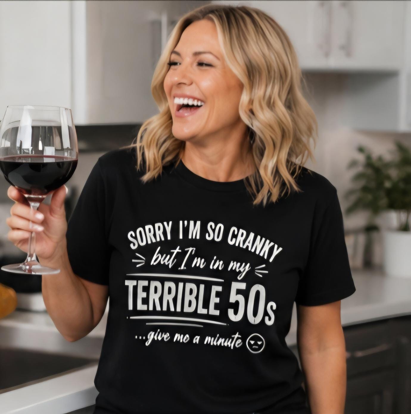 Sorry I’m So Cranky Shirt | Terrible 50s Birthday Shirt | Funny 50th Gift Idea | Over 50 Humor Tee | Gag Gift for Him Her | Aging Joke Shirt