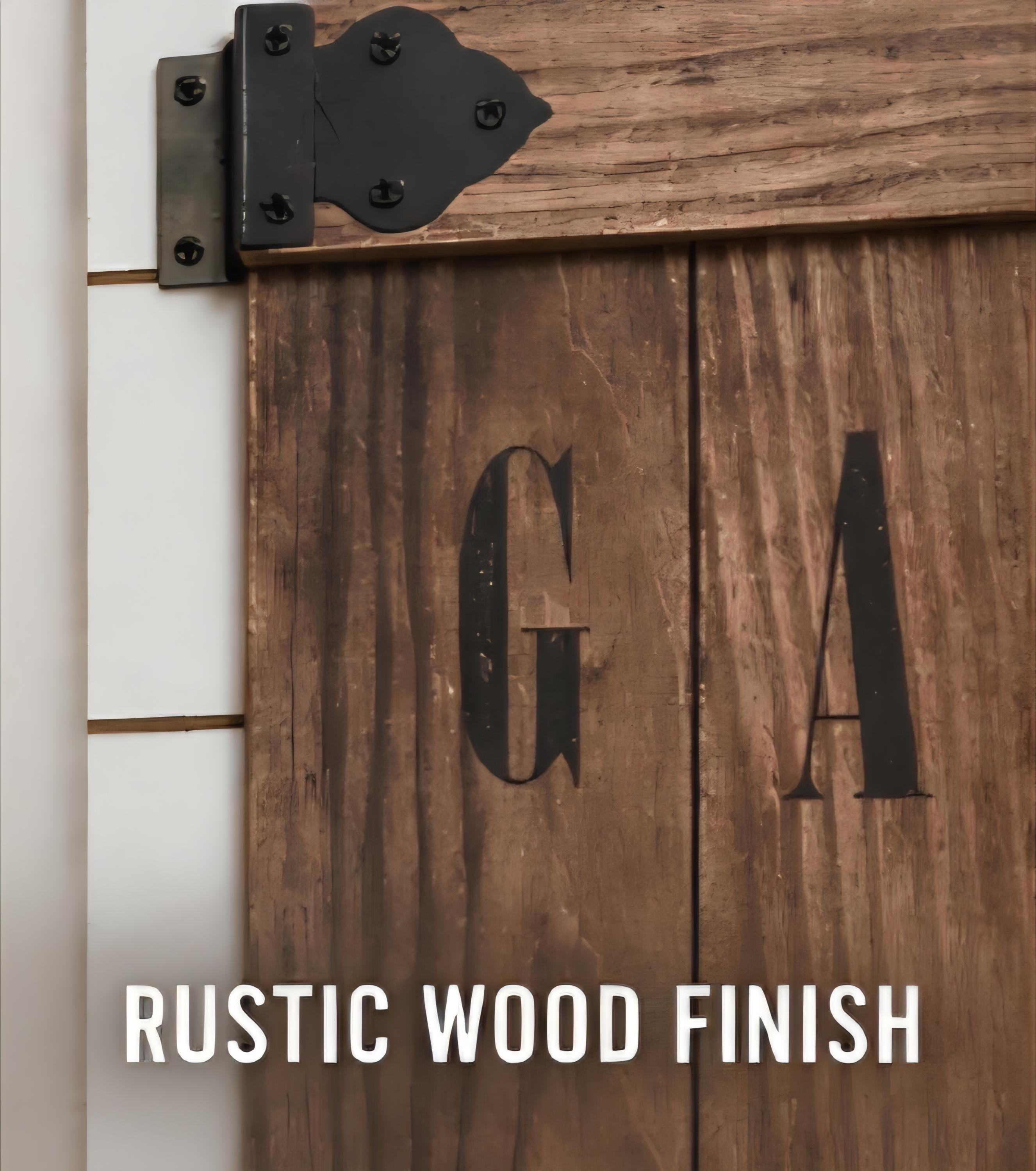 Rustic Wood Hidden Photo Frame – “Gather Together” Farmhouse Family Decor