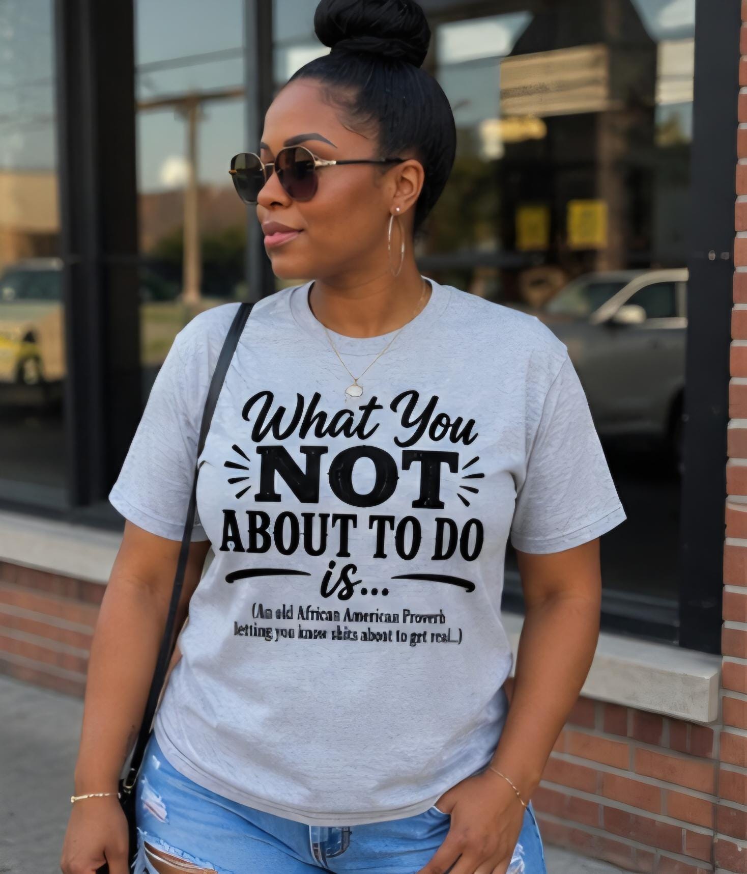 Funny “What You NOT About To Do” Graphic T-Shirt | Viral Meme Shirt | Sarcastic Humor Tee | Urban Streetwear Shirt