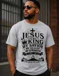 Jesus is my king shirt, Christian tshirt, faith based shirt, religious tee, Jesus shirt, Christian apparel, worship shirt, church shirt, ins