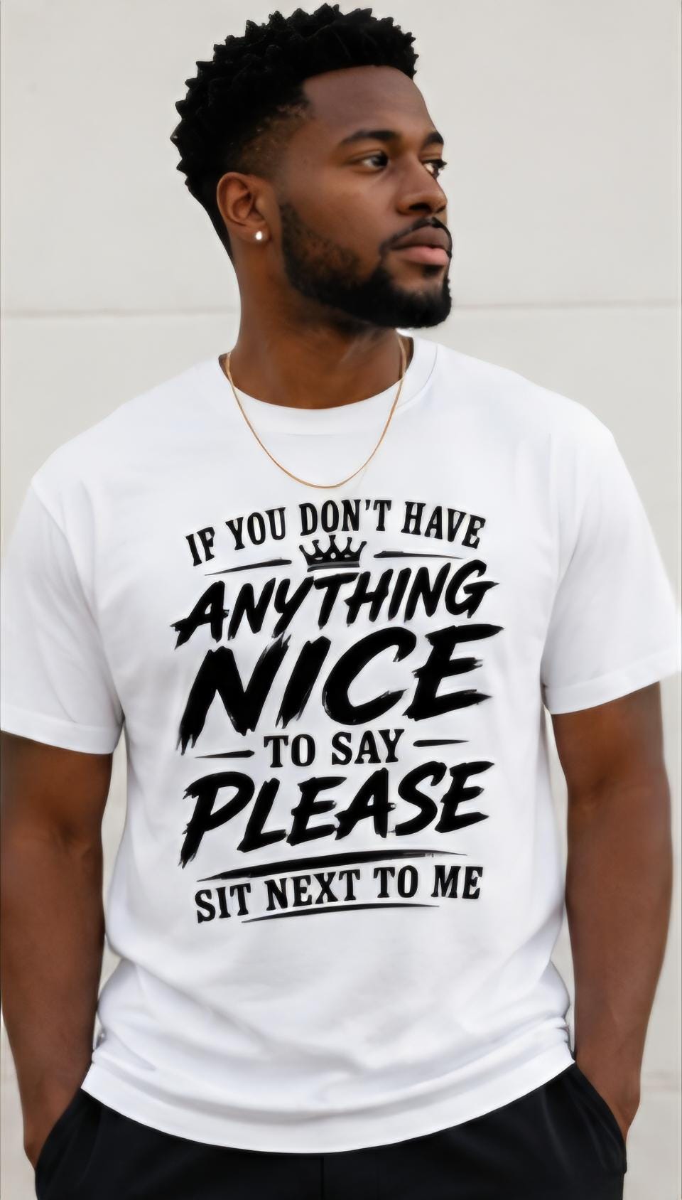 If You Don't Have Anything Nice to say Please Sit Next to Me Shirt | Funny Sarcastic Graphic Tee | Unisex Humor T-Shirt | Statement Shirt Gi