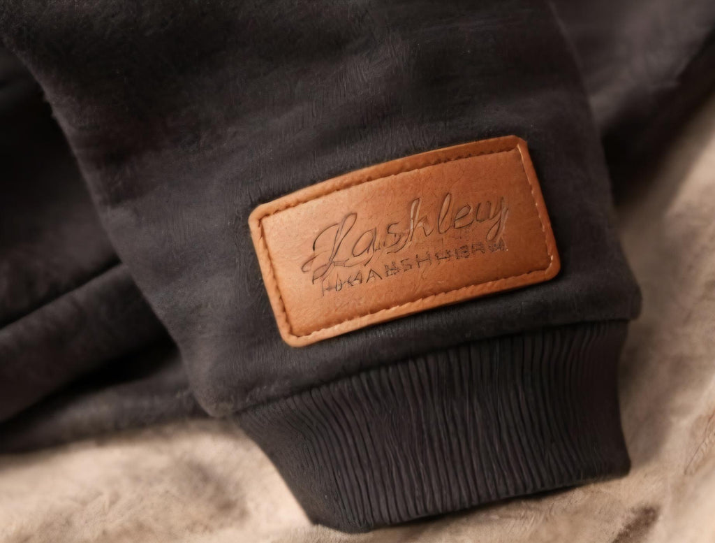 Custom Engraved Leather Patch | Personalized Name Tag for Hats, Jackets, Beanies
