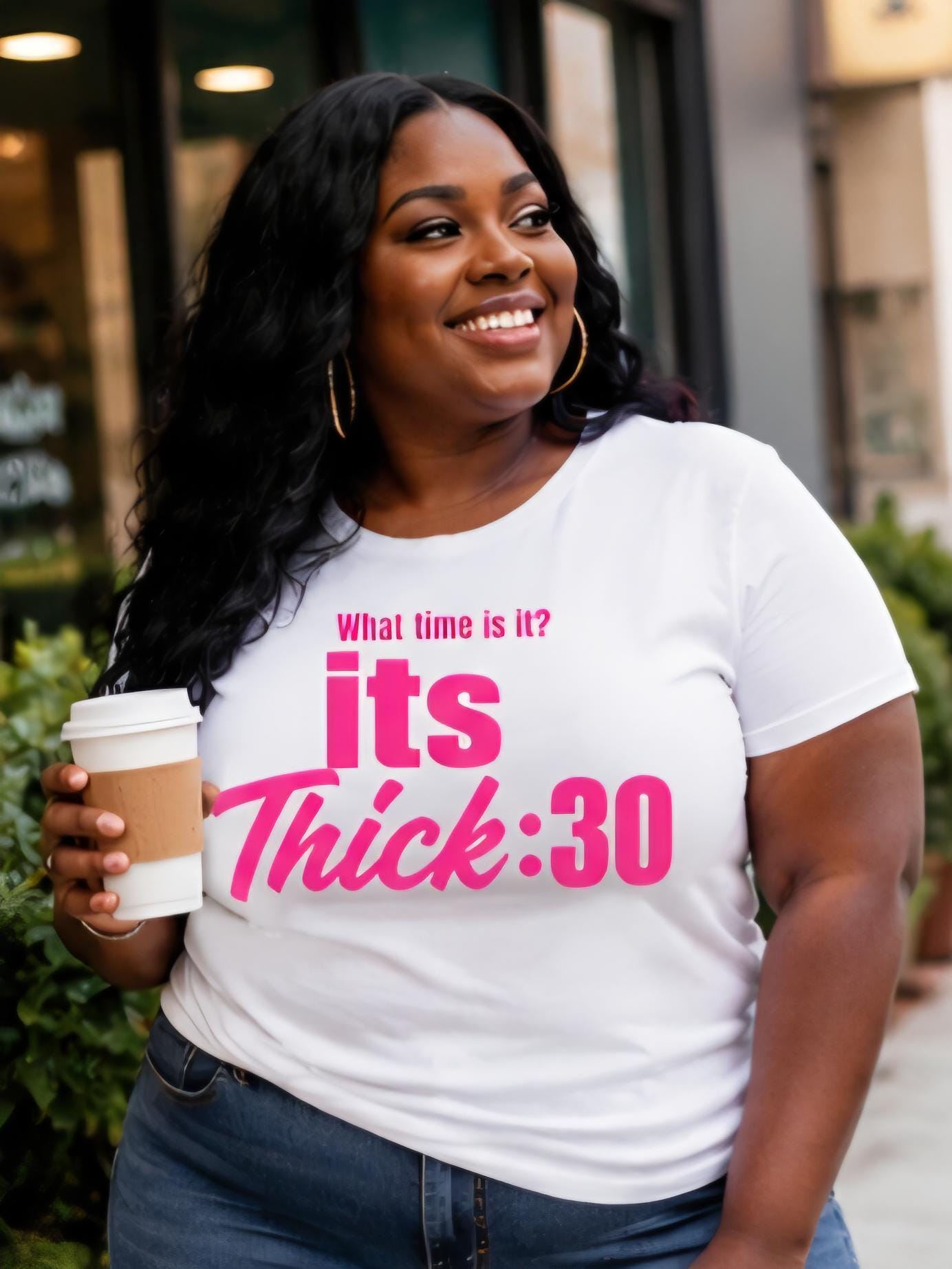 Its Thick 30 Shirt | Funny Thick Girl Shirt | Curvy Confidence Tee | Plus Size Graphic Tee | Funny Women’s Shirt | Body Positive Shirt