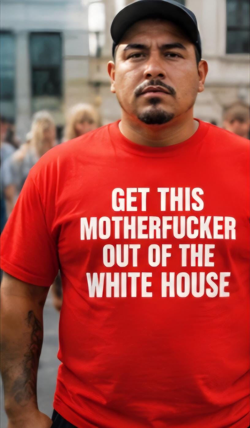Get This Motherfucker Out Of The White House Shirt | Political Statement Tee | Funny Protest Shirt | Viral Graphic Tee