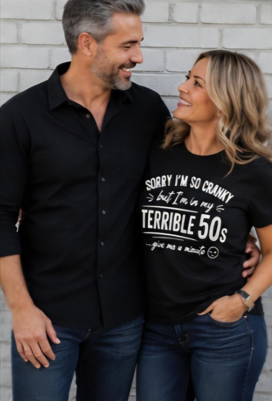 Sorry I’m So Cranky Shirt | Terrible 50s Birthday Shirt | Funny 50th Gift Idea | Over 50 Humor Tee | Gag Gift for Him Her | Aging Joke Shirt