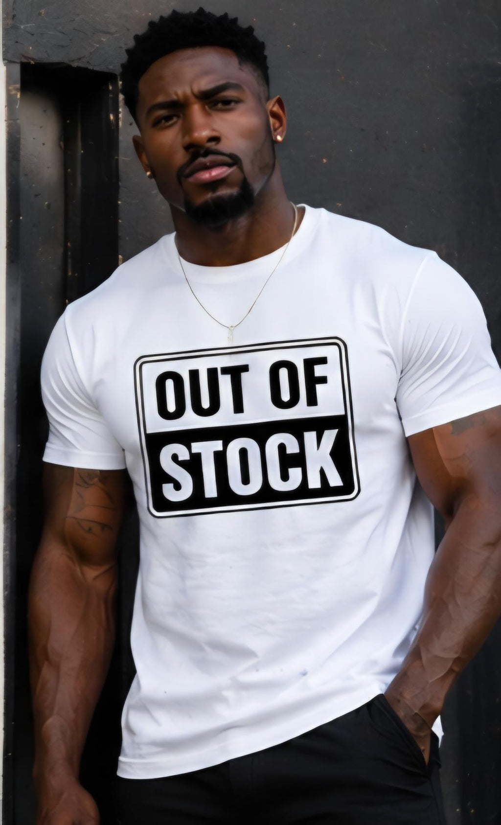Out Of Stock Shirt Funny Retail Humor Tee Customer Service Graphic T Shirt Sarcastic Statement Tee Funny Work Shirt