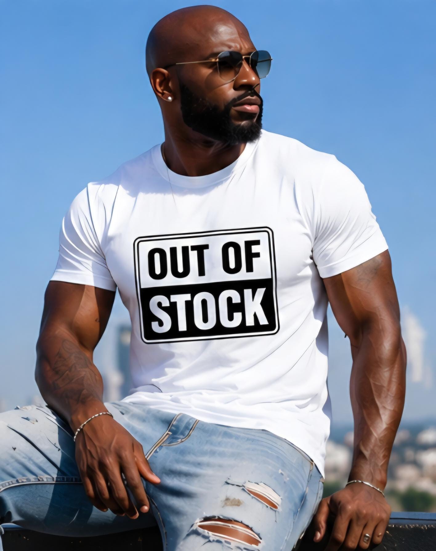 Out Of Stock Shirt Funny Retail Humor Tee Customer Service Graphic T Shirt Sarcastic Statement Tee Funny Work Shirt