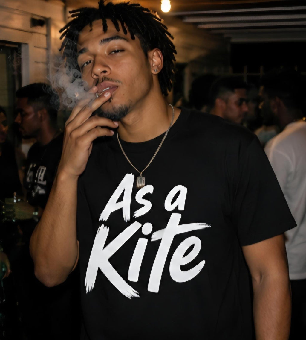 As a Kite Shirt | Funny Party T-Shirt | Streetwear Graphic Tee | Bold Vinyl Style Shirt | Unisex Humor Tee | Chill Vibes Shirt