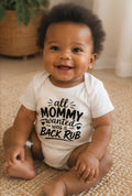 All Mommy Wanted Was a Back Rub – Funny Baby Onesie – New Mom Gift – Baby Shower Outfit – Cute Infant Bodysuit