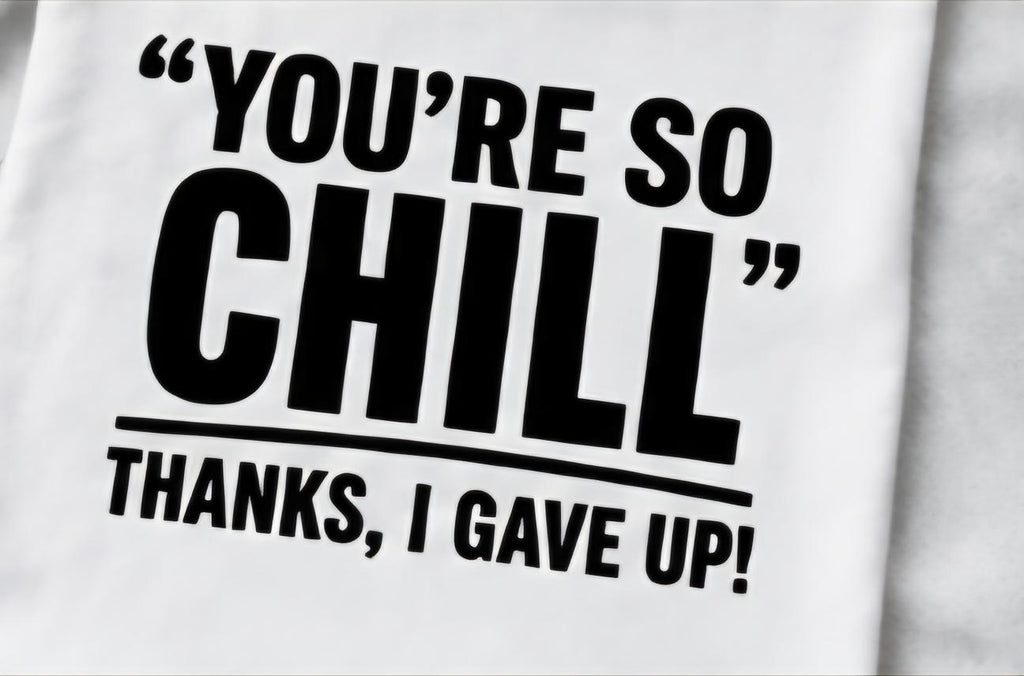 You’re  So Chill Shirt | Funny Sarcastic T-Shirt | Introvert Humor Tee | Statement Graphic Shirt | Funny Mental Health Humor Tee