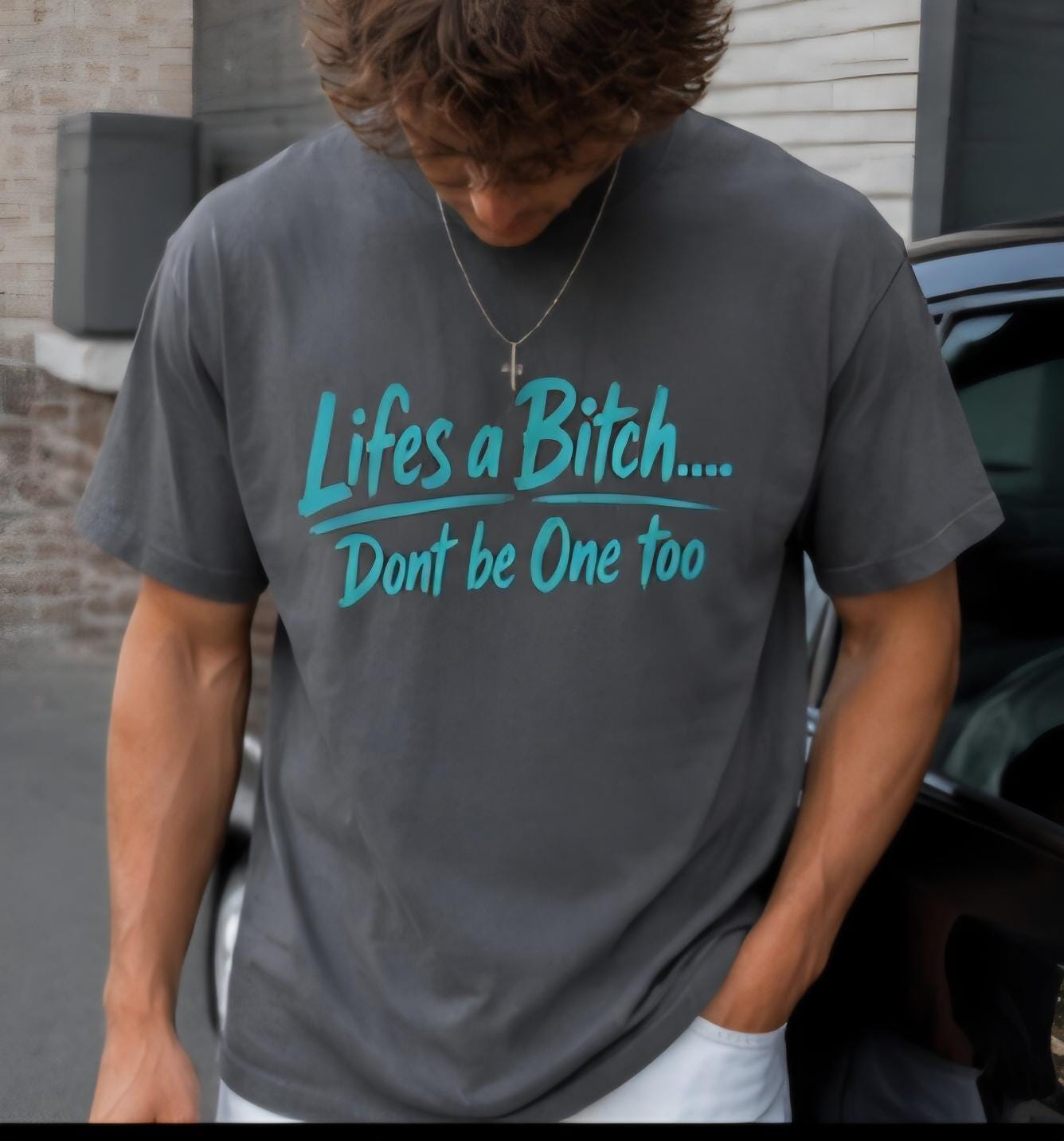 Life’s a Bitch Don’t Be One Too Shirt | Funny Sarcastic Graphic Tee | Humor T-Shirt | Funny Quote Shirt | Unisex Statement Tee