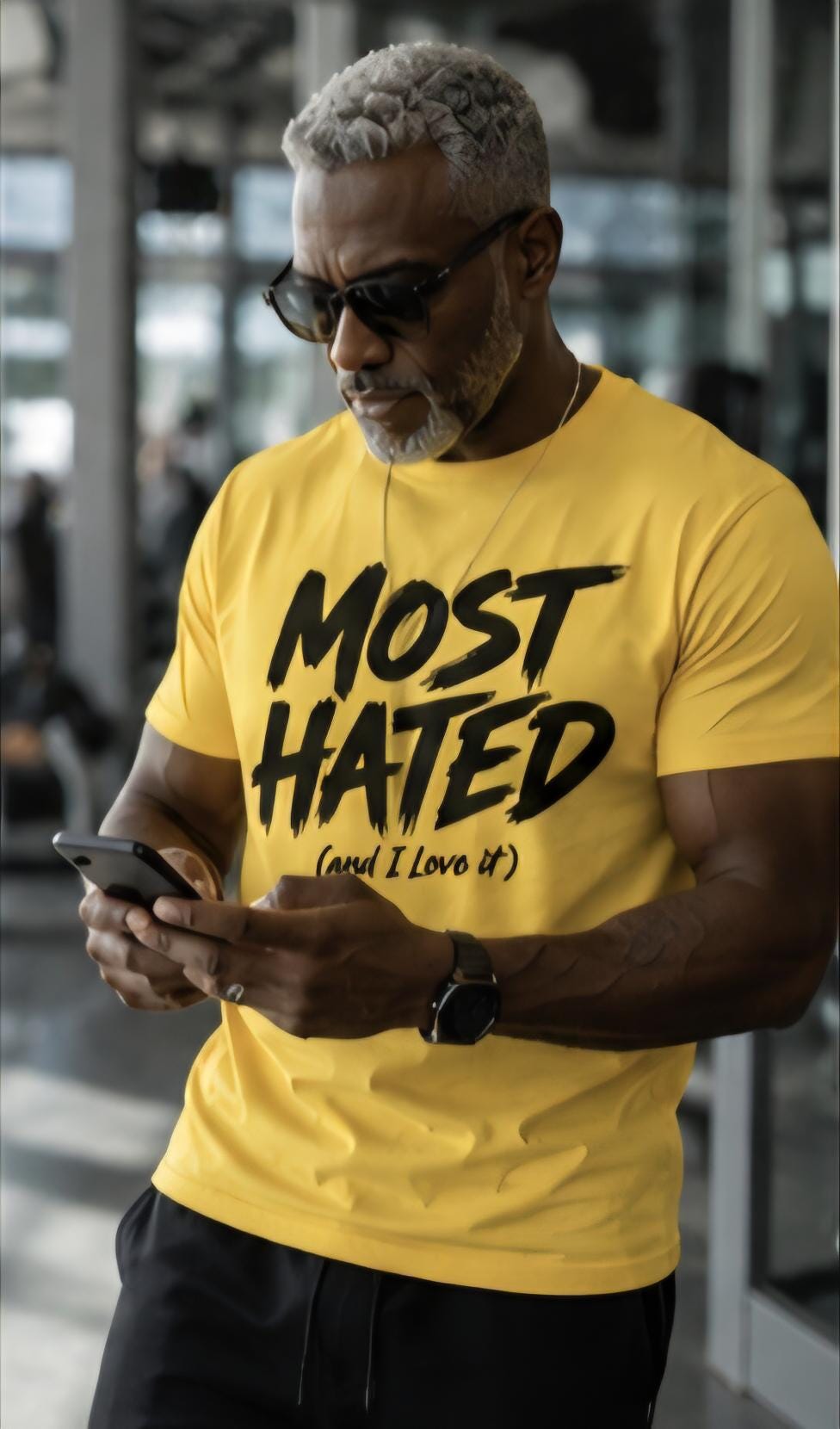 Most Hated And I Love It Shirt Funny Graphic Tee Trendy Streetwear Shirt
