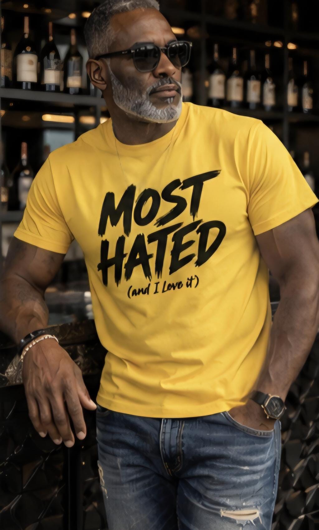 Most Hated And I Love It Shirt Funny Graphic Tee Trendy Streetwear Shirt