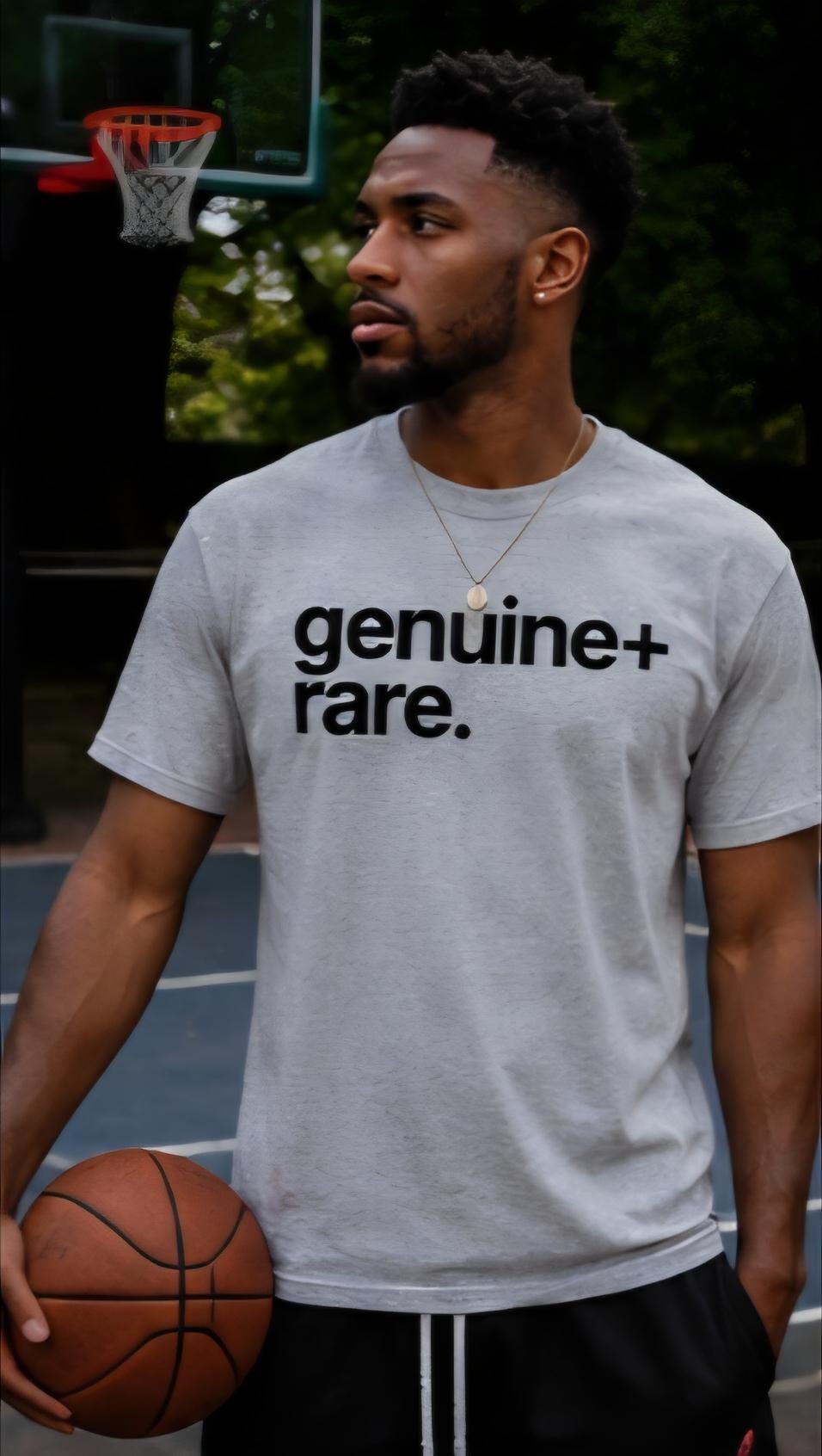 Genuine Rare Graphic Tee | Inspirational Streetwear, Minimalist Unisex Apparel