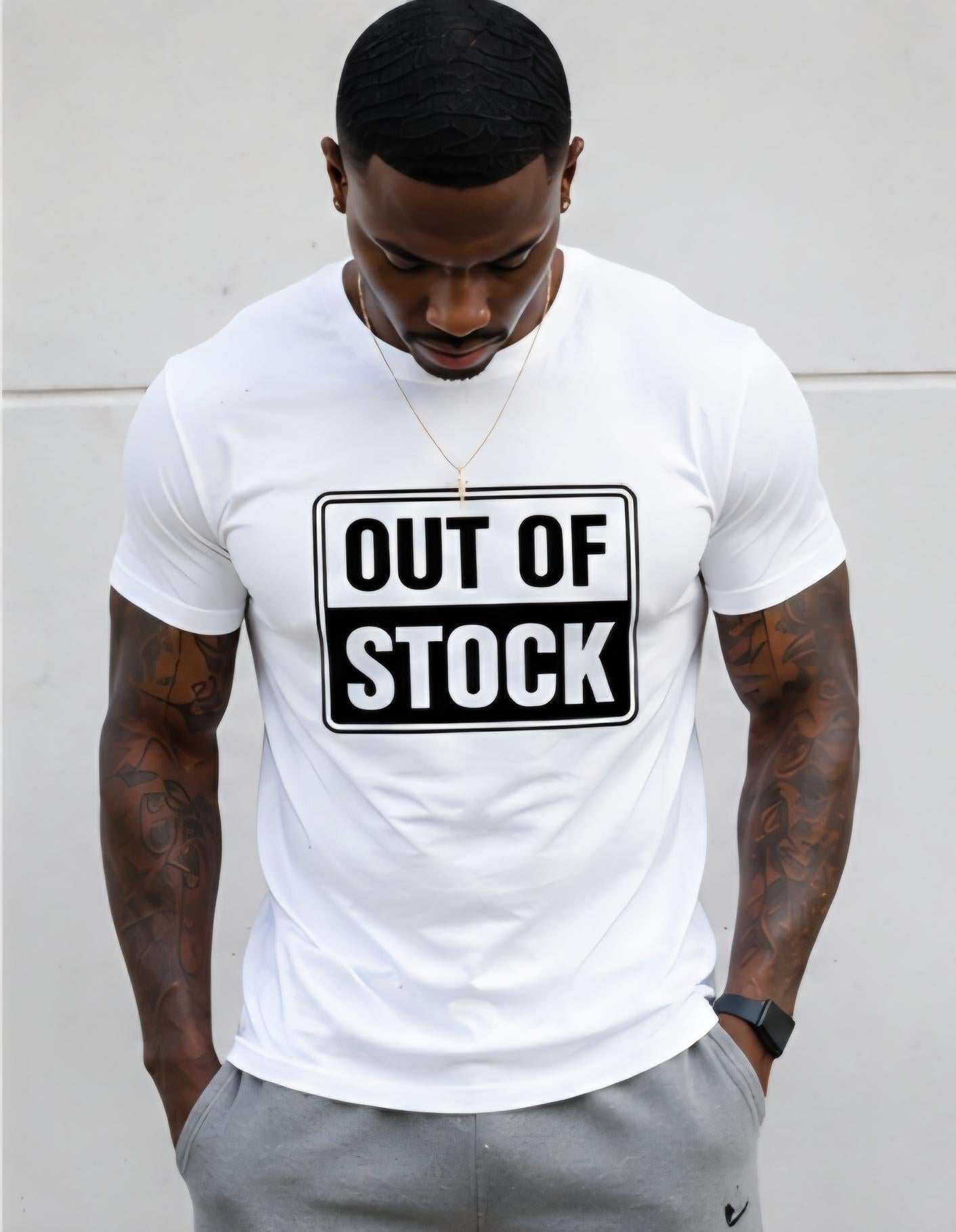 Out Of Stock Shirt Funny Retail Humor Tee Customer Service Graphic T Shirt Sarcastic Statement Tee Funny Work Shirt