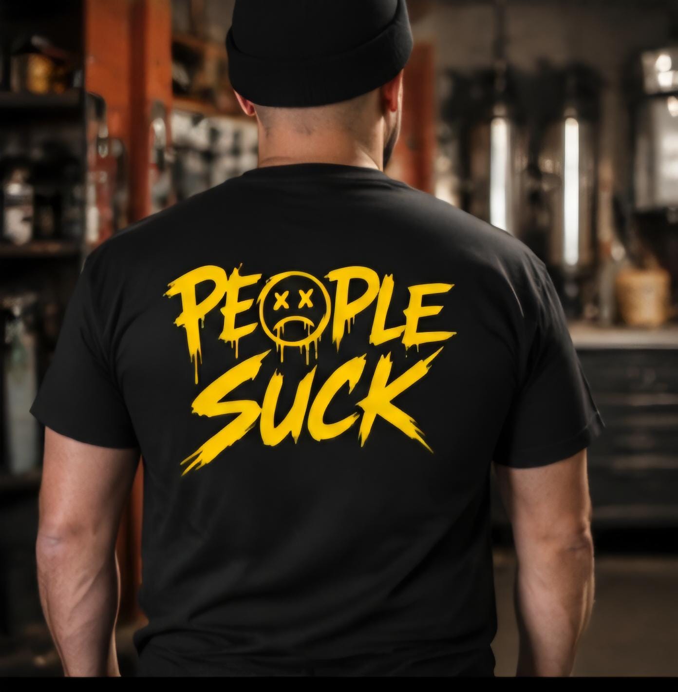 People Suck Funny Graphic T Shirt Sarcastic Humor Tee Anti Social Shirt Introvert Gift Unisex Graphic Tee Funny Statement Shirt
