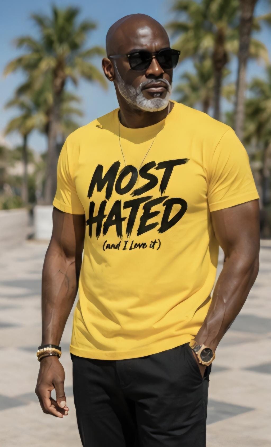 Most Hated And I Love It Shirt Funny Graphic Tee Trendy Streetwear Shirt