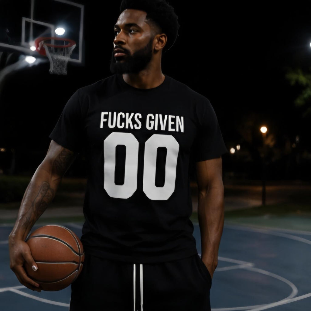 Fucks Given 00 Shirt Funny Graphic Tee Streetwear Unisex T Shirt Sarcastic Statement Shirt Trendy Casual Apparel Gift for Him Her