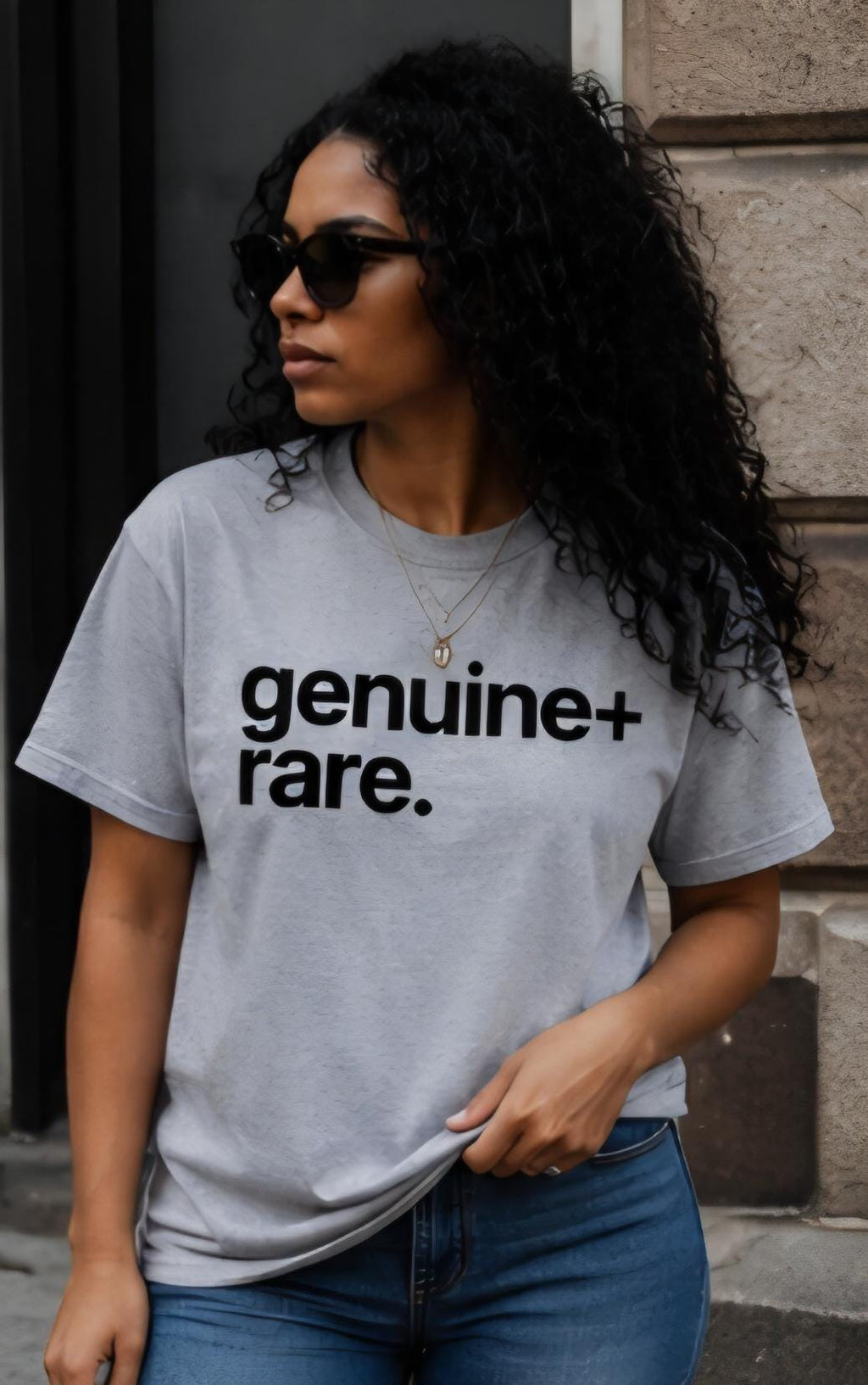 Genuine Rare Graphic Tee | Inspirational Streetwear, Minimalist Unisex Apparel
