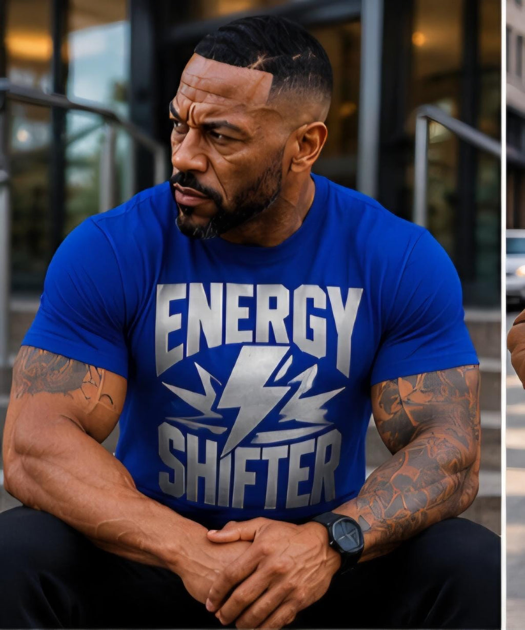 Energy Shifter Shirt, Motivational Graphic Tee, Positive Mindset Apparel