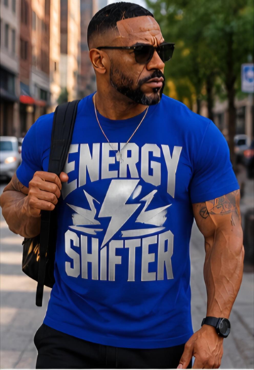 Energy Shifter Shirt, Motivational Graphic Tee, Positive Mindset Apparel