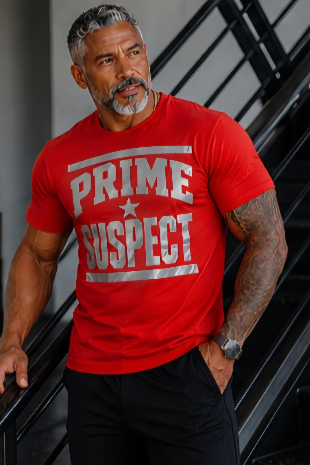 Prime Suspect Graphic Tee – Bold Streetwear Statement T-Shirt